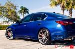 Infiniti Q50S by Naples Speed on Vossen Wheels (VFS-10) 2018 года